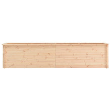 Load image into Gallery viewer, vidaXL Korotettu kukkalaatikko 450x50x80,5 cm mänty 19 mm