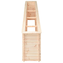 Load image into Gallery viewer, vidaXL Korotettu kukkalaatikko 450x50x80,5 cm mänty 19 mm