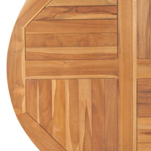 Load image into Gallery viewer, vidaXL Table Top Solid Teak Wood Round 1" 35.4"