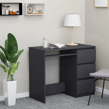 Load image into Gallery viewer, vidaXL Desk Gray 35.4"x17.7"x29.9" Chipboard