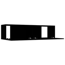 Load image into Gallery viewer, vidaXL TV Cabinet Black 47.2"x11.8"x11.8" Chipboard
