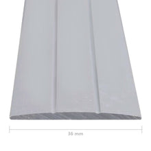 Load image into Gallery viewer, vidaXL Peitelistat 5 kpl alumiini 90 cm hopea