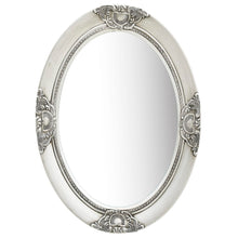 Load image into Gallery viewer, vidaXL Wall Mirror Baroque Style 19.7"x27.6" Silver