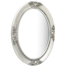 Load image into Gallery viewer, vidaXL Wall Mirror Baroque Style 19.7"x27.6" Silver