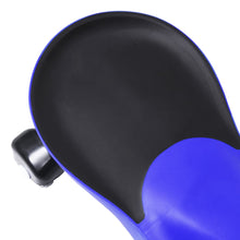 Load image into Gallery viewer, vidaXL Ajettava leluauto kääntökahvalla ja torvella sininen