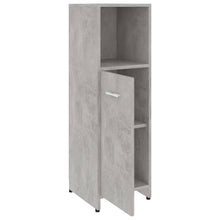Load image into Gallery viewer, vidaXL Bathroom Cabinet Concrete Gray 11.8"x11.8"x37.4" Chipboard
