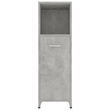 Load image into Gallery viewer, vidaXL Bathroom Cabinet Concrete Gray 11.8"x11.8"x37.4" Chipboard