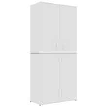Load image into Gallery viewer, vidaXL Shoe Cabinet White 31.5"x15.4"x70.1" Chipboard