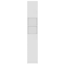 Load image into Gallery viewer, vidaXL Bathroom Cabinet White 12.6"x10"x74.8" Chipboard