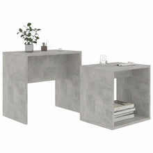 Load image into Gallery viewer, vidaXL Coffee Table Set Concrete Gray 18.9"x11.8"x17.7" Chipboard