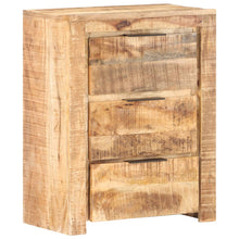 Load image into Gallery viewer, vidaXL Sideboard 23.2"x13"x29.5" Rough Mango Wood