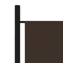 Load image into Gallery viewer, vidaXL 6-paneelinen tilanjakaja ruskea 300x180 cm