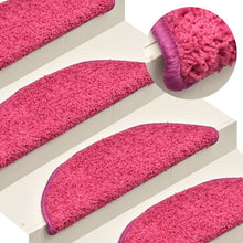 Load image into Gallery viewer, vidaXL Porrasmatot 15 kpl pinkki 56x17x3 cm