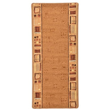 Load image into Gallery viewer, vidaXL Käytävämatto geelipohja beige 67x120 cm