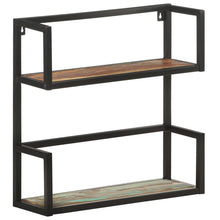 Load image into Gallery viewer, vidaXL Wall Shelf 23.6"x7.9"x23.6" Solid Reclaimed Wood