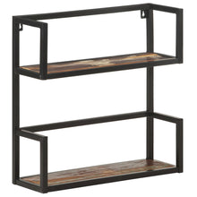 Load image into Gallery viewer, vidaXL Wall Shelf 23.6"x7.9"x23.6" Solid Reclaimed Wood
