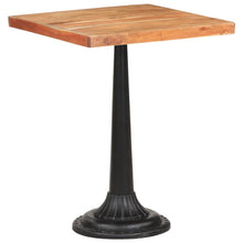 Load image into Gallery viewer, vidaXL Bistro Table 23.6"x23.6"x29.9" Solid Acacia Wood