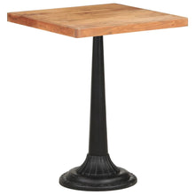 Load image into Gallery viewer, vidaXL Bistro Table 23.6"x23.6"x29.9" Solid Acacia Wood