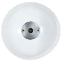 Load image into Gallery viewer, vidaXL Teollistyylinen riippuvalaisin 25 W valk. pyöreä mango 42cm E27