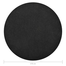 Load image into Gallery viewer, vidaXL Keinonurmi nastoilla halkaisija 170 cm antrasiitti pyöreä