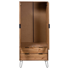 Load image into Gallery viewer, vidaXL Wardrobe "New York Range" Light Wood Solid Pine Wood