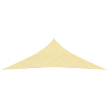 Load image into Gallery viewer, vidaXL Aurinkopurje 160 g/m² beige 3x3x4,2 m HDPE