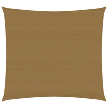 Load image into Gallery viewer, vidaXL Aurinkopurje 160 g/m² harmaanruskea 2,5x2,5 m HDPE