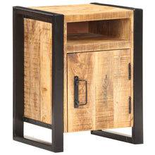 Load image into Gallery viewer, vidaXL Bedside Cabinet 15.7"x13.8"x21.7" Solid Mango Wood