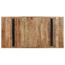 Load image into Gallery viewer, vidaXL Ruokapöytä 160x80x76 cm karkea mangopuu