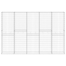 Load image into Gallery viewer, vidaXL Gabion-kivikori kansilla galvanoitu teräs 300x30x200 cm