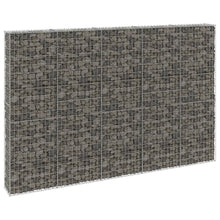 Load image into Gallery viewer, vidaXL Gabion-kivikori kansilla galvanoitu teräs 300x30x200 cm