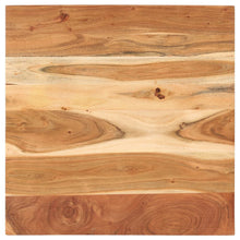 Load image into Gallery viewer, vidaXL Bistropöytä neliö 70x70x75 cm täysi akaasiapuu