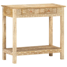 Load image into Gallery viewer, vidaXL Console Table 31.5"x13.8"x29.1" Solid Mango Wood
