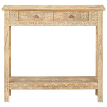 Load image into Gallery viewer, vidaXL Console Table 31.5"x13.8"x29.1" Solid Mango Wood
