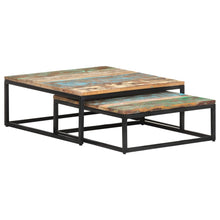 Load image into Gallery viewer, vidaXL Nesting Coffee Tables 2 pcs Solid Reclaimed Wood