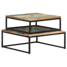 Load image into Gallery viewer, vidaXL Nesting Coffee Tables 2 pcs Solid Reclaimed Wood
