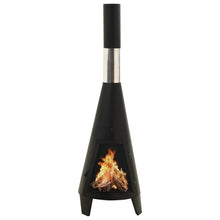 Load image into Gallery viewer, vidaXL Garden Stove with Poker 15"x15"x48" Steel