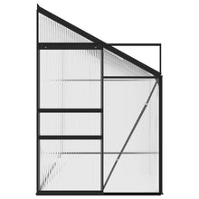 Load image into Gallery viewer, vidaXL Kasvihuone antrasiitti alumiini 7,44 m³