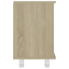 Load image into Gallery viewer, vidaXL Bathroom Cabinet Sonoma Oak 23.6"x12.6"x21.1" Chipboard