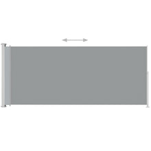 Load image into Gallery viewer, vidaXL Patio Retractable Side Awning 70.9"x196.9" Anthracite
