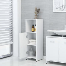 Load image into Gallery viewer, vidaXL 3 Piece Bathroom Furniture Set White Chipboard