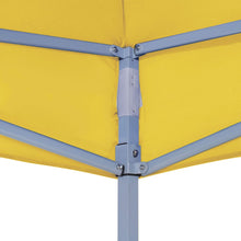 Load image into Gallery viewer, vidaXL Juhlateltan katto 4x3 m keltainen 270 g/m²