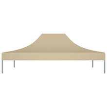 Load image into Gallery viewer, vidaXL Juhlateltan katto 4,5x3 m beige 270 g/m²
