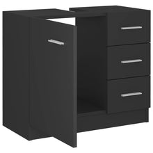 Load image into Gallery viewer, vidaXL Sink Cabinet Gray 24.8"x11.8"x21.3" Chipboard