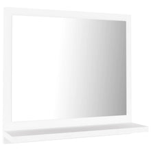 Load image into Gallery viewer, vidaXL Bathroom Mirror White 15.7"x4.1"x14.6" Chipboard