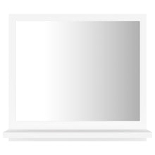 Load image into Gallery viewer, vidaXL Bathroom Mirror White 15.7"x4.1"x14.6" Chipboard