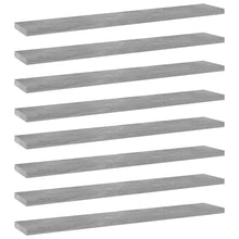 Load image into Gallery viewer, vidaXL Bookshelf Boards 8 pcs Concrete Gray 23.6"x3.9"x0.6" Chipboard
