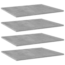 Load image into Gallery viewer, vidaXL Bookshelf Boards 4 pcs Concrete Gray 23.6"x19.7"x0.6" Chipboard