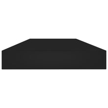 Load image into Gallery viewer, vidaXL Bookshelf Boards 4 pcs Black 31.5"x3.9"x0.6" Chipboard