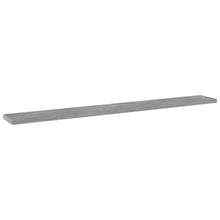 Load image into Gallery viewer, vidaXL Bookshelf Boards 8 pcs Concrete Gray 31.5"x3.9"x0.6" Chipboard